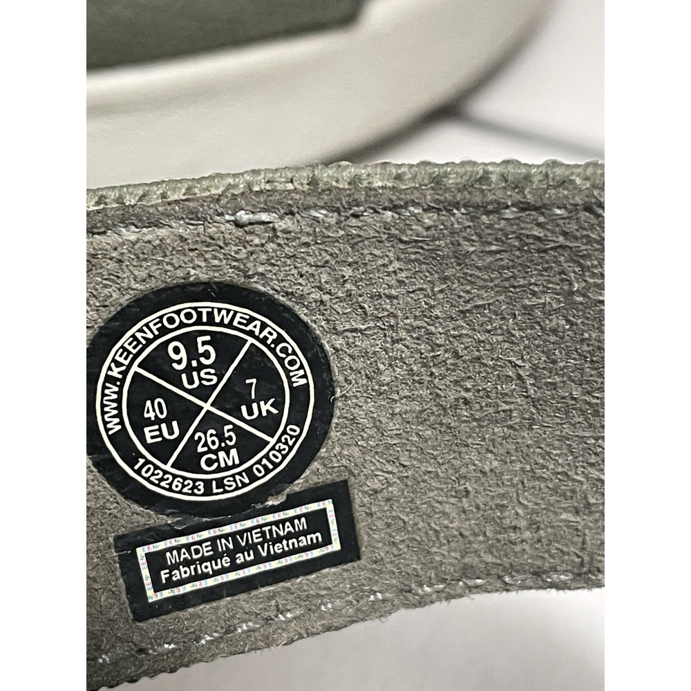 Keen Womens 9.5 Elle Backstrap Sandals Shoes Green Platform Wedge Casual Comfort - Picture 2 of 15